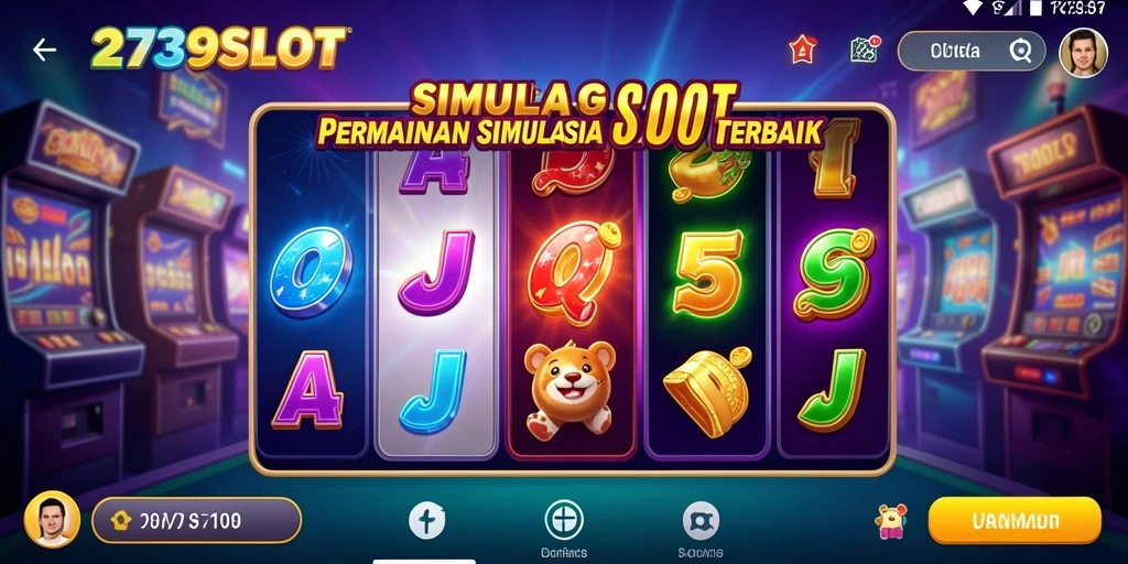 Screenshot gameplay 2739SLOT dengan mesin slot menarik.