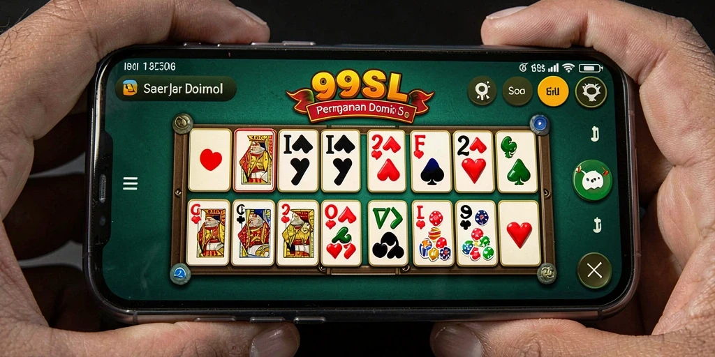 Tampilan gameplay 99SL yang menarik dan interaktif dalam permainan Domino.