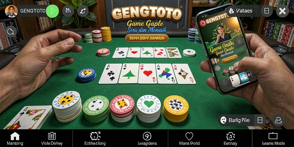 Tampilan gameplay GENGTOTO yang mendebarkan dan kompetitif.