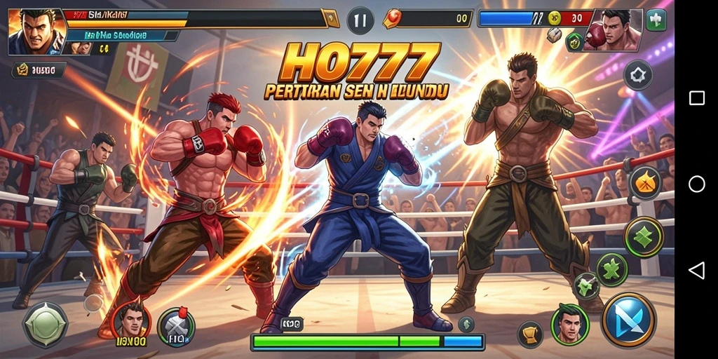 Gameplay seru dan mendebarkan dari HO777 dalam pertarungan Fighting.
