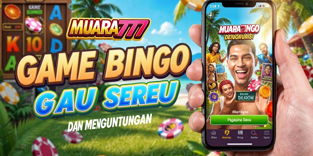Tampilan seru gameplay Bingo di MUARA777 dengan hadiah menarik.