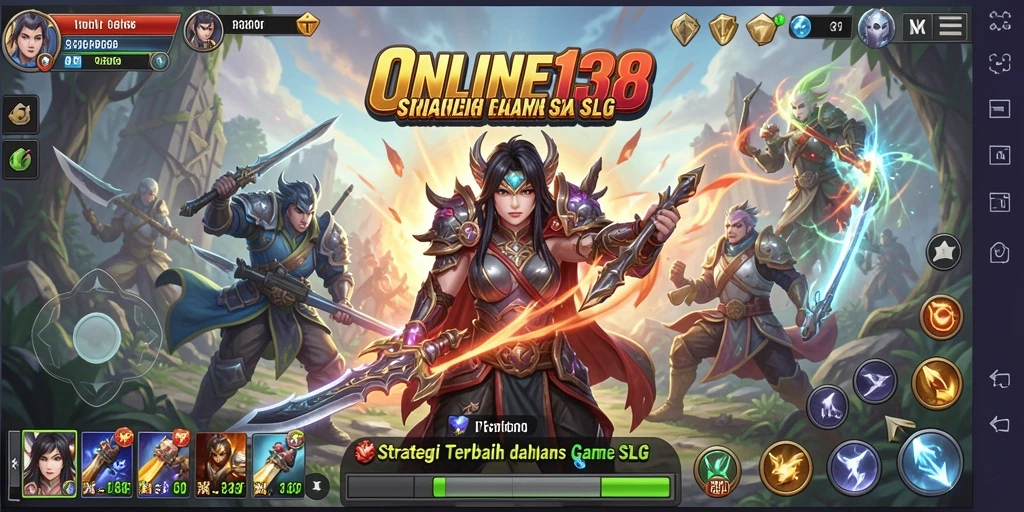 Tampilan gameplay seru dalam ONLINE138 yang menantang.