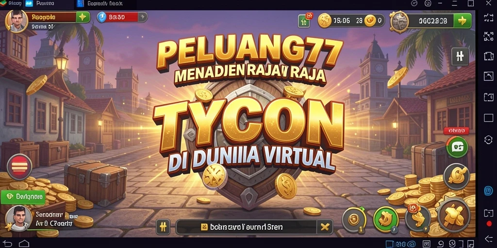 Tampilan menarik dari gameplay Tycoon PELUANG77.