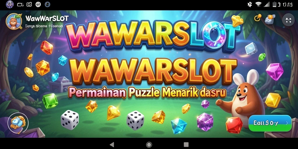 Tampilan menarik dari gameplay WAWARSLOT yang penuh tantangan Puzzle.